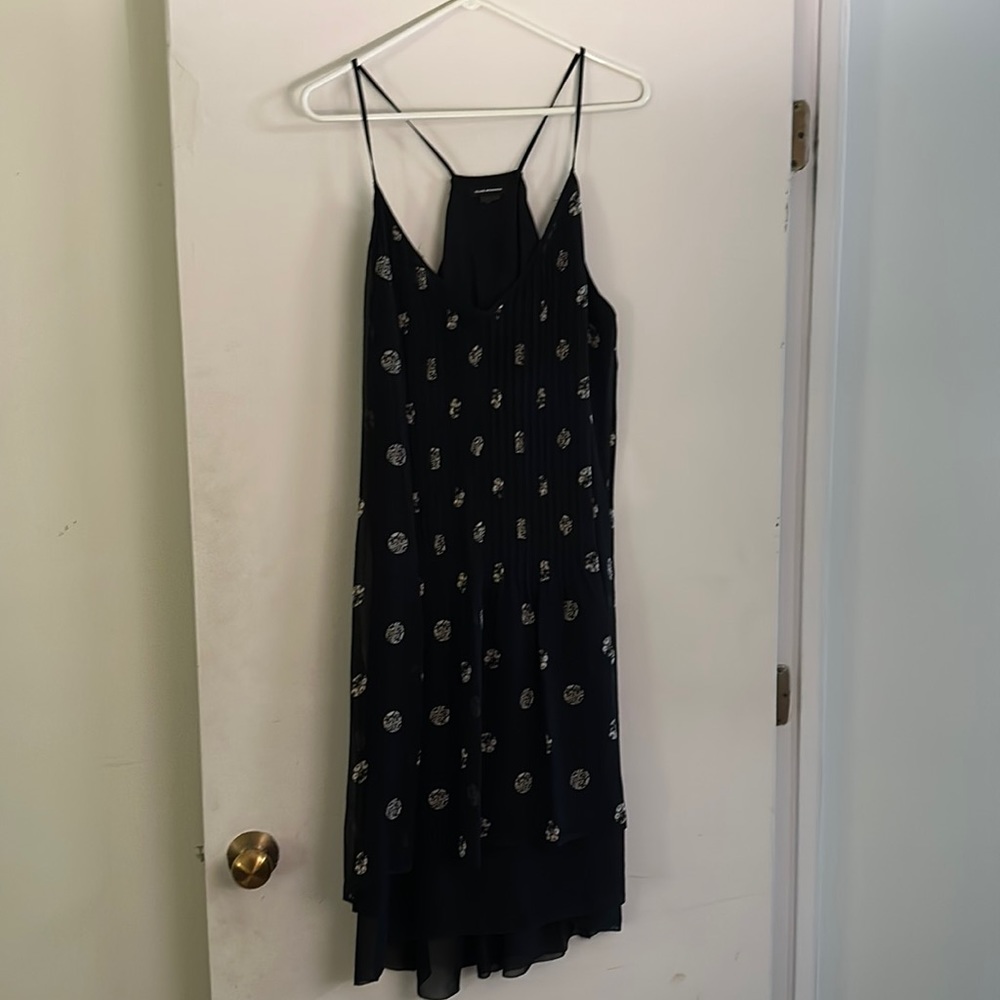 Club Monaco Pleated Slip Dress
